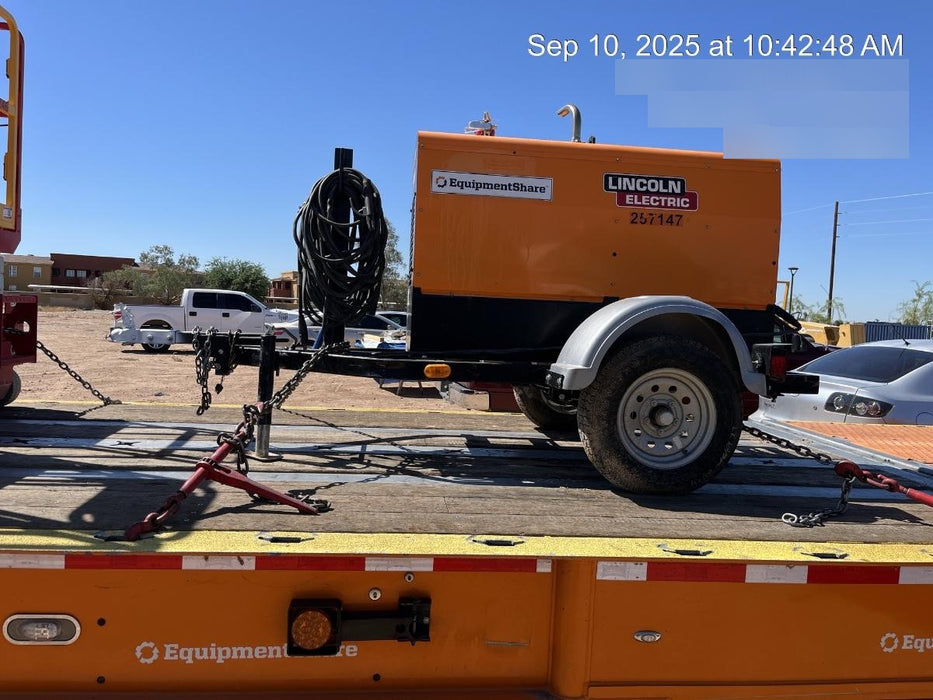 2022 Lincoln Electric LE400 Kubota V1505, Trlr, Cable Rack, Light Kit, ES Decals, T3