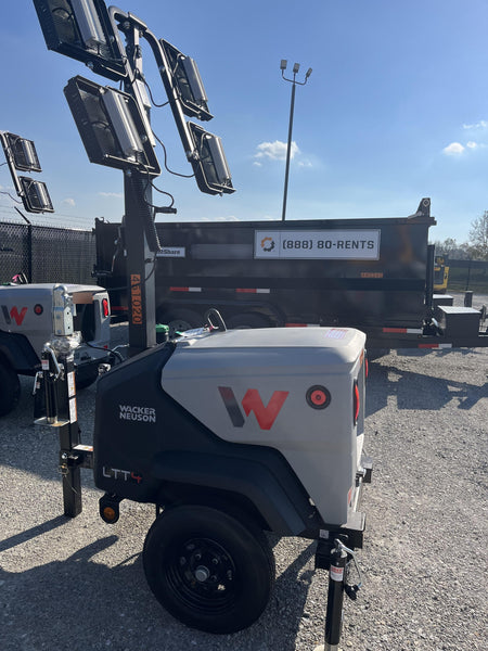 2024 Wacker Neuson LTT4 Diesel, Kohler KDW702, Deep Sea Controller, Auto Start, LED 320W, Bypass Outlet, T3