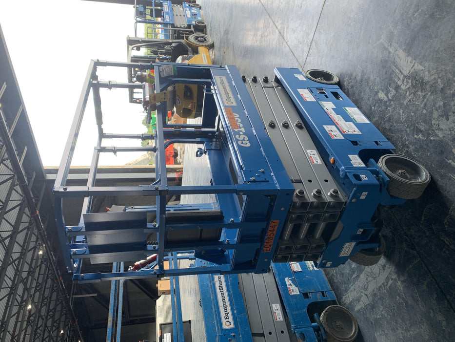 2020 Genie GS-1930 Solid Non Marking Tires, Beacon, Folding rails with half height swing gate