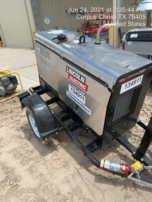 2021 Lincoln Electric Vantage 322 Ready Pak 3