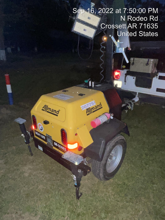 2022 Allmand NLV3GR LED Light Tower