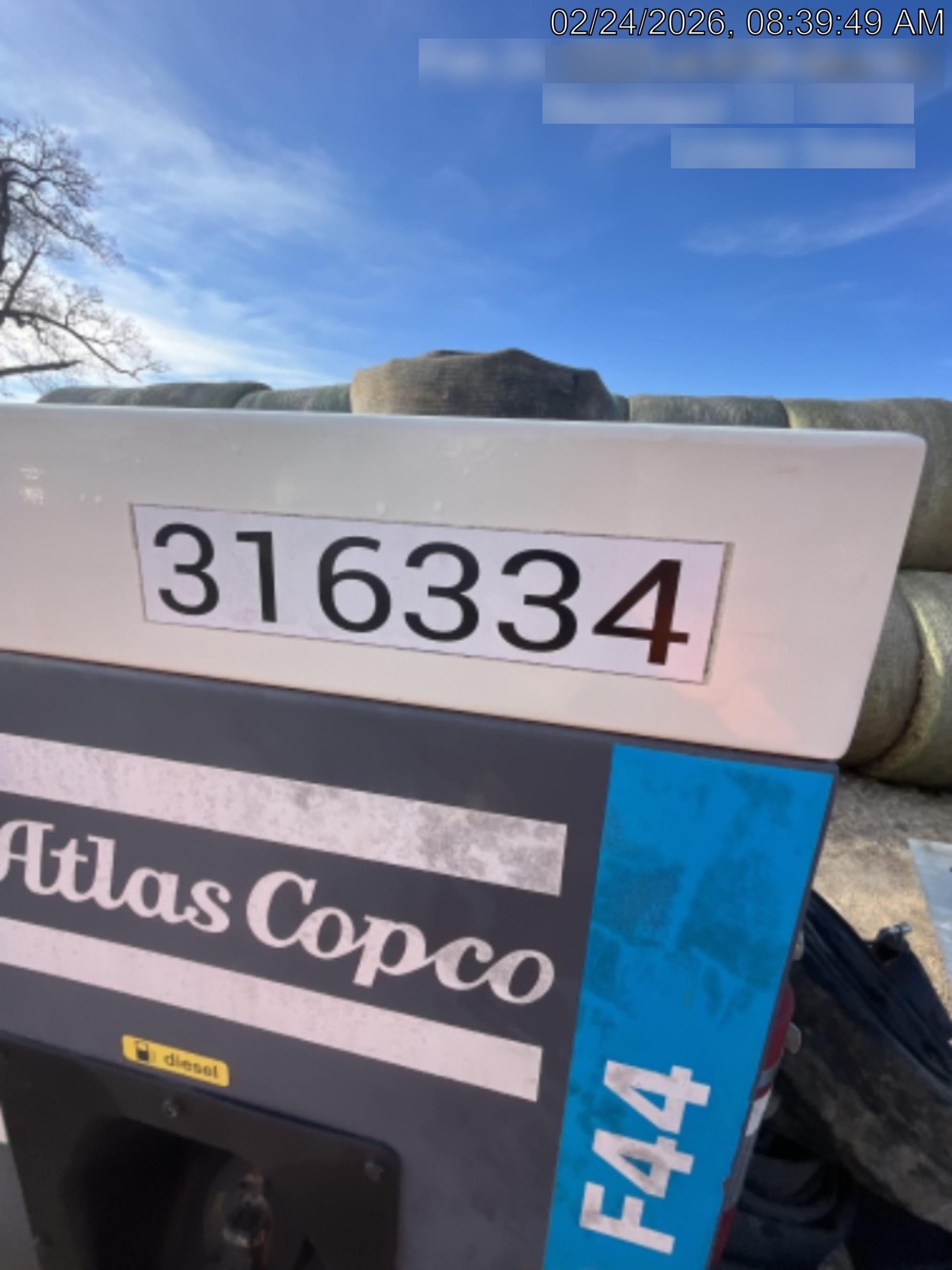 2023 ATLAS COPCO PAC F44 KD-S