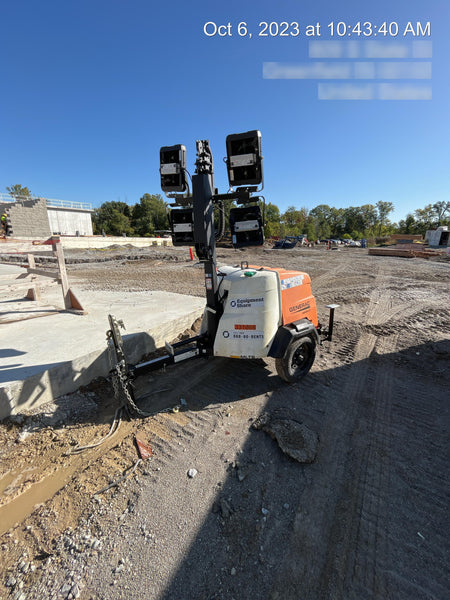 2023 Generac MLT2 Diesel, Flex Switch 120V Input, Powerzone Controller, (4) 320W LED Lights, 4kW Generator, 39.9 Gal Fuel Tank, 2" Ball, T3