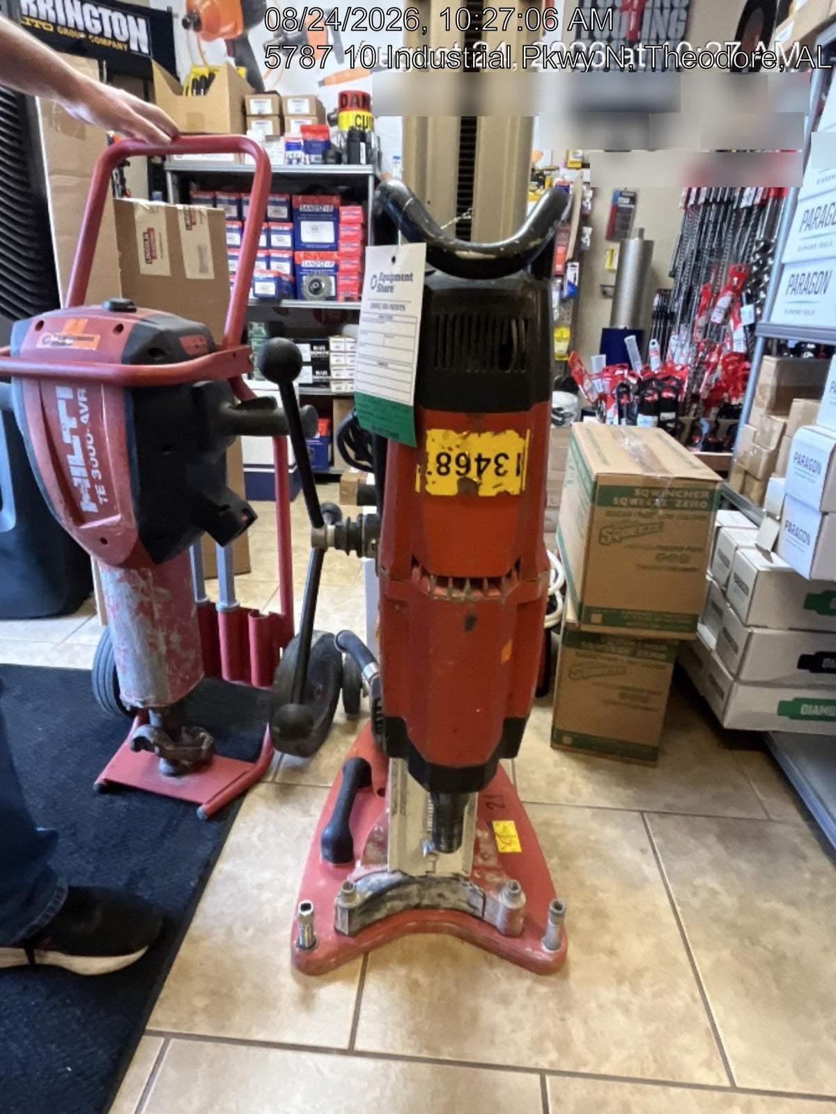 2021 HILTI DD250E