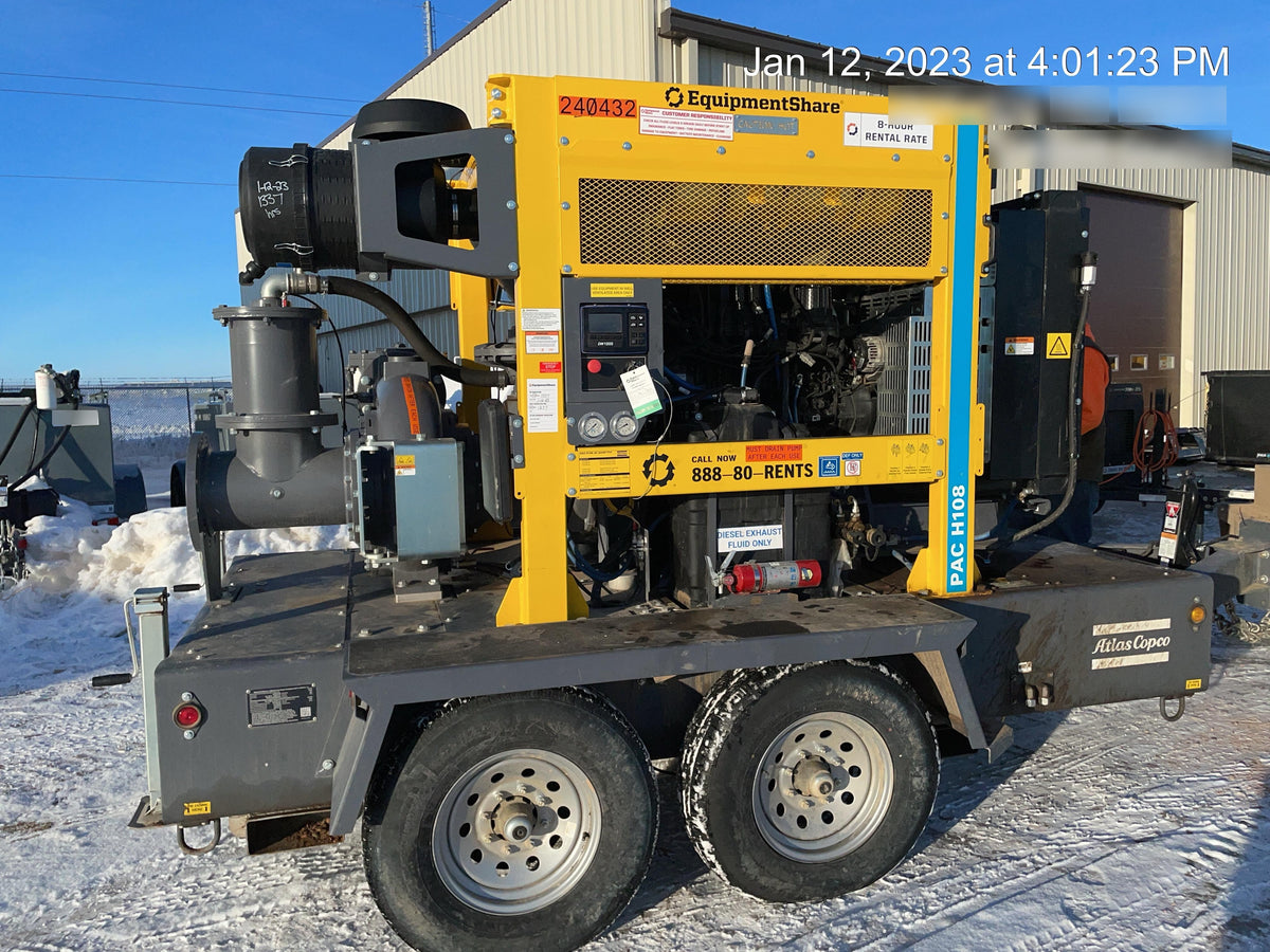 2022 ATLAS COPCO PAC H108 JD