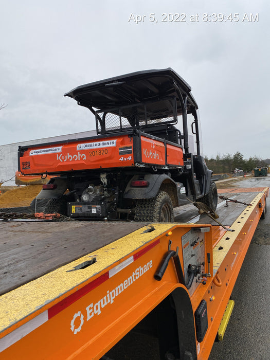 Kubota RTV-X1140W-H Plastic Canopy, Windshield Acrylic Clear, LED Strobe Light, Wire Harness Kit, Back up Alarm