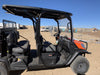 2021 Kubota RTV-X1140W-H Plastic Canopy, Windshield Acrylic Clear, LED Strobe Light, Wire Harness Kit, Back up Alarm