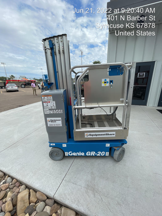 2020 GENIE GR-20