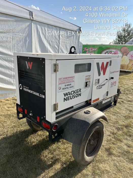 2022 WACKER NEUSON G25