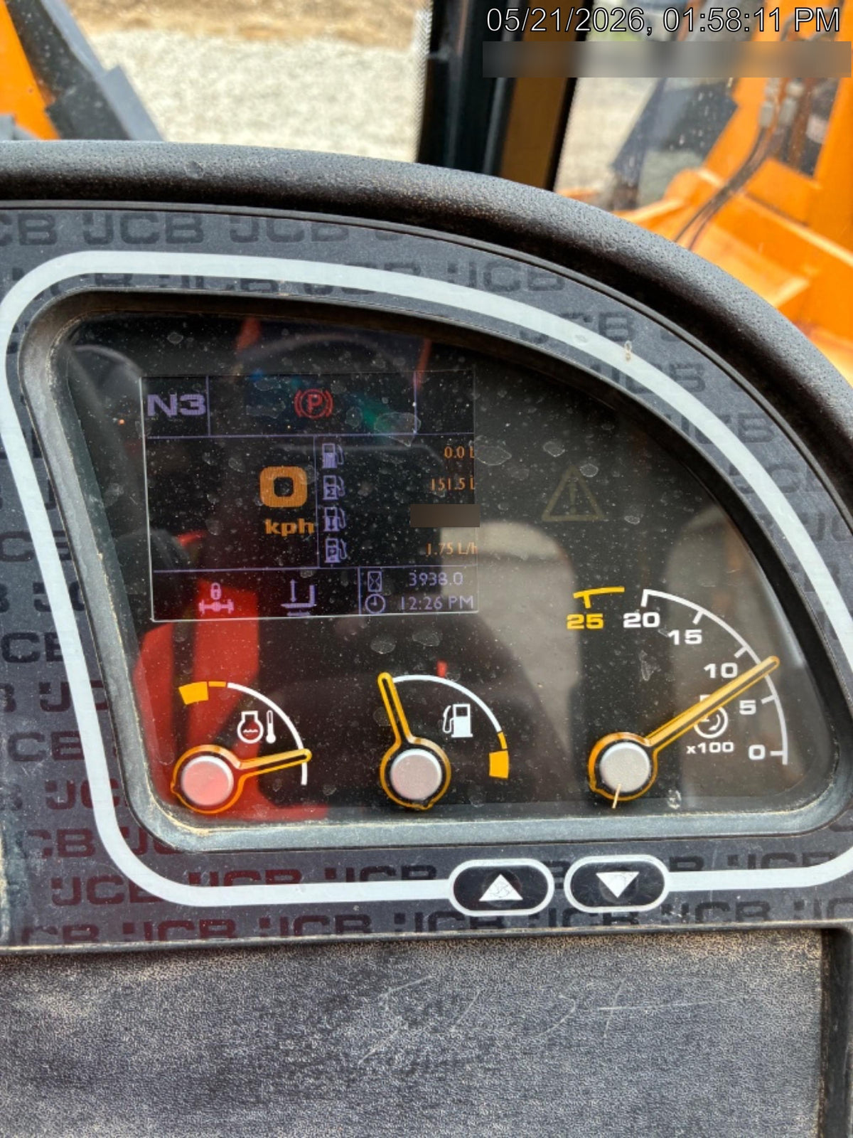 2019 JCB 510-56 74 HP w/CAB/HVAC, Beacon, Worklights, Aux Hydraulics, Solid Tires 72" Carriage/60" Forks