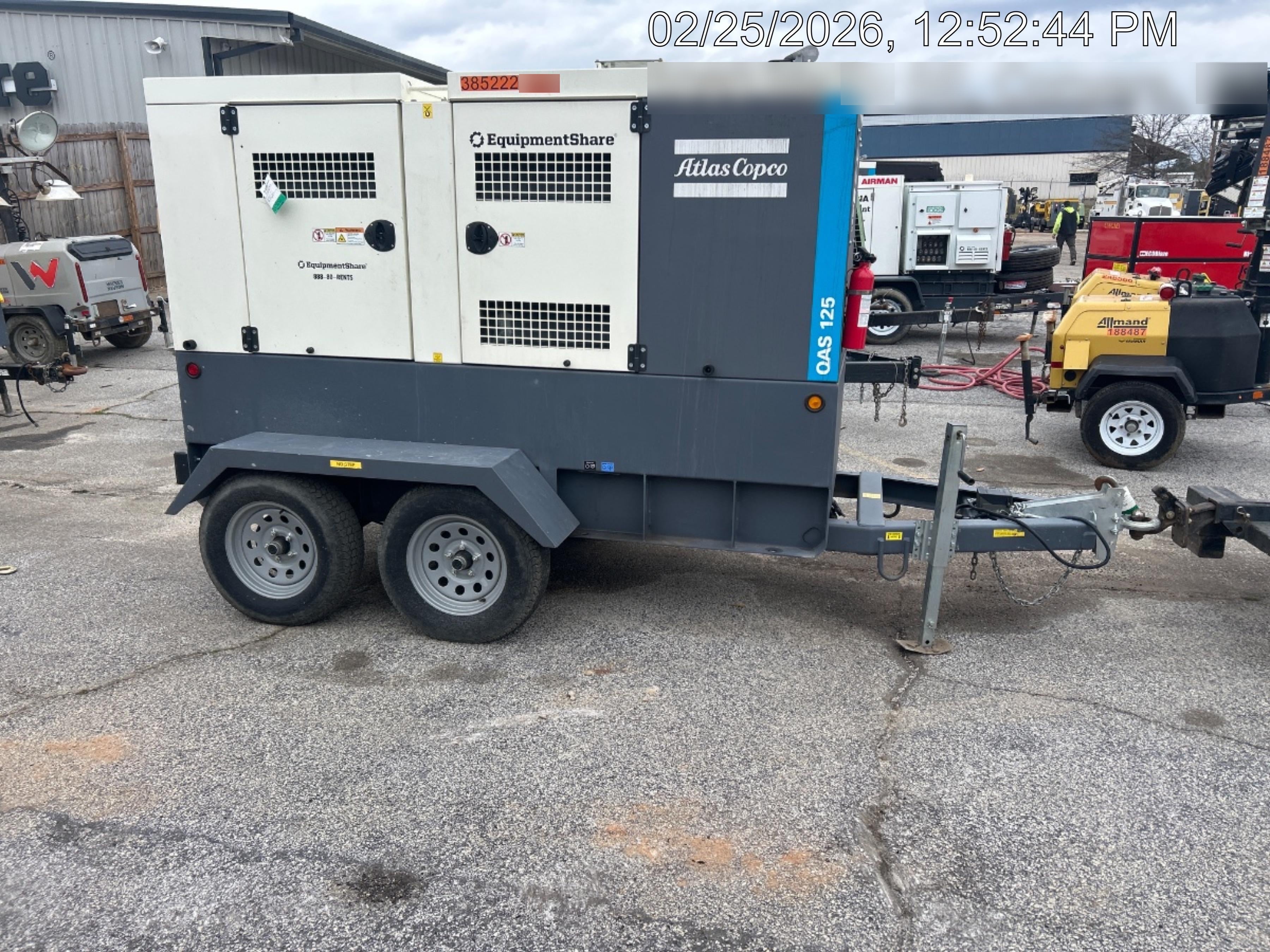 2023 ATLAS COPCO QAS 125