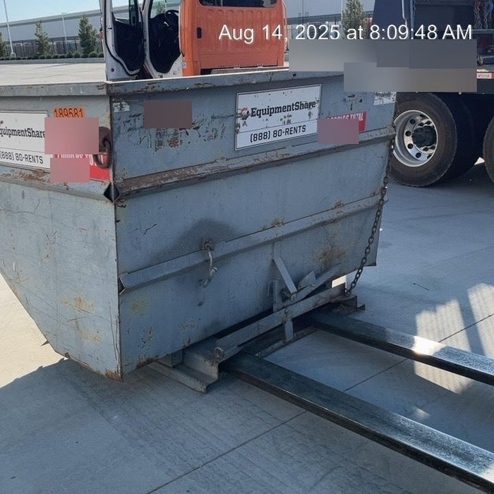 2021 GLOBAL 4cy Self-Dump Hopper w/Poly Caster Kit Global