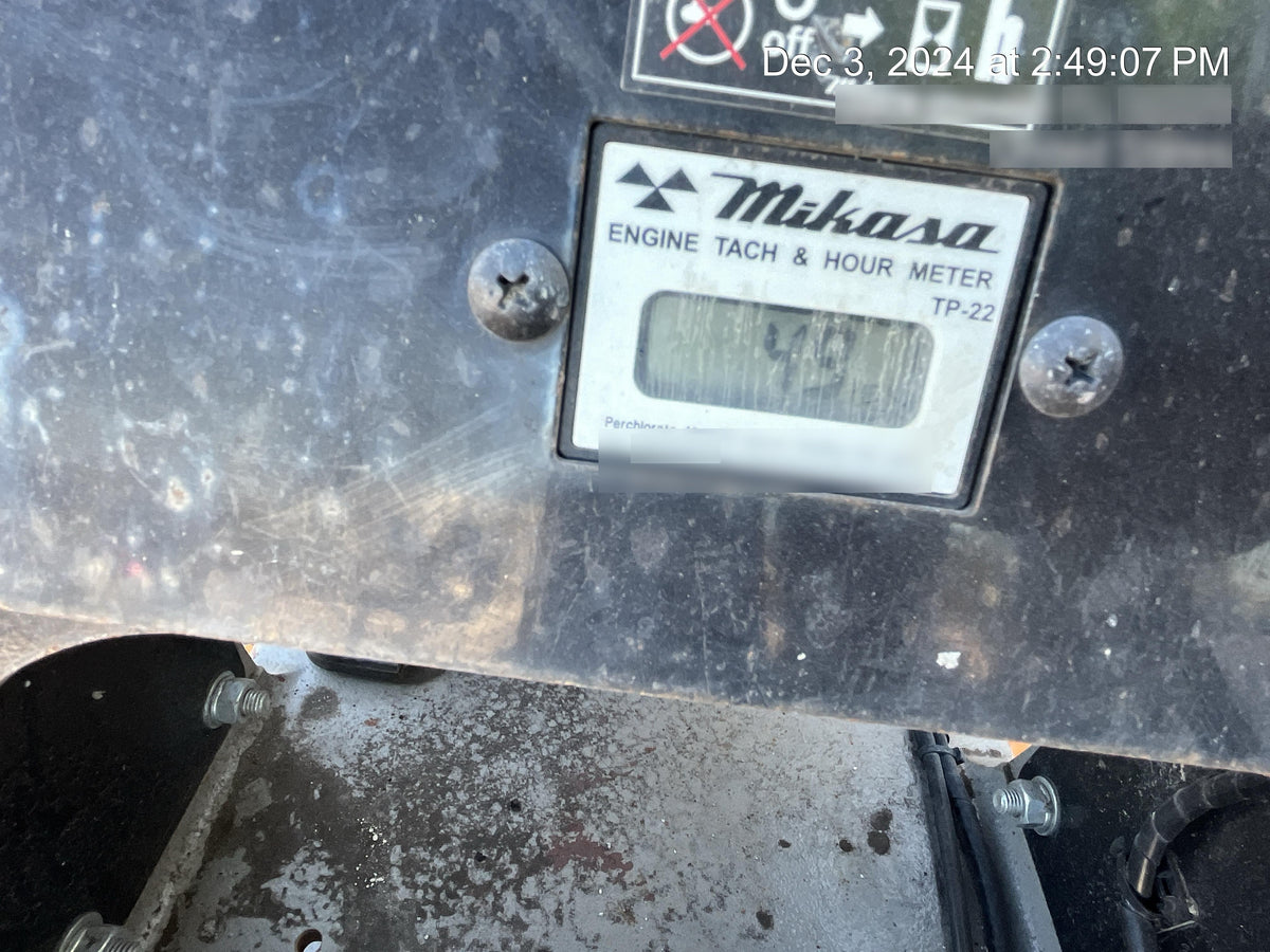 2023 Multiquip MVH158 Honda GX200, 17" Plate, Gas