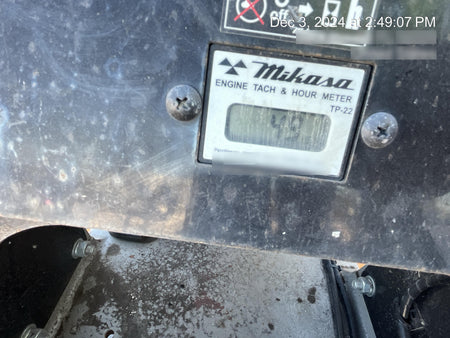 2023 Multiquip MVH158 Honda GX200, 17" Plate, Gas