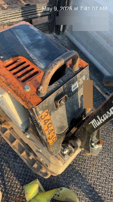 2023 Multiquip MV308GH Honda GX270, 18" Plate, Tachometer