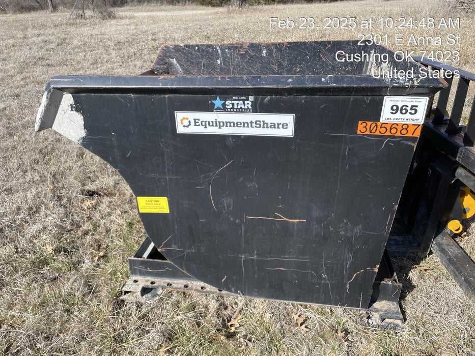 2023 STAR INDUSTRIES M-1820 - Self-Dump Hopper