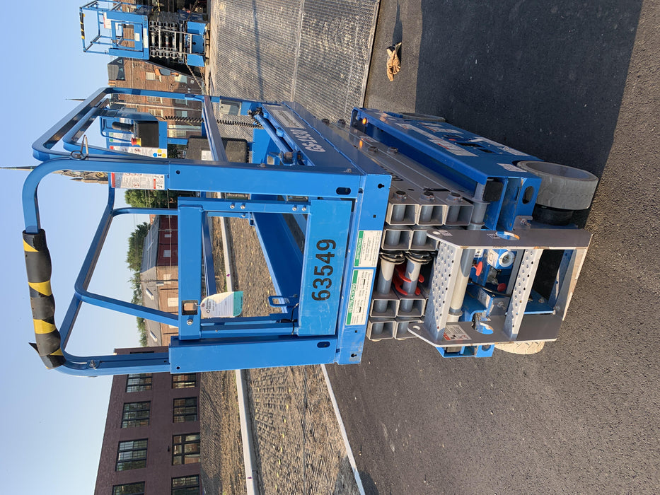 2020 Genie GS-1930 Solid Non Marking Tires, Beacon, Folding rails with half height swing gate