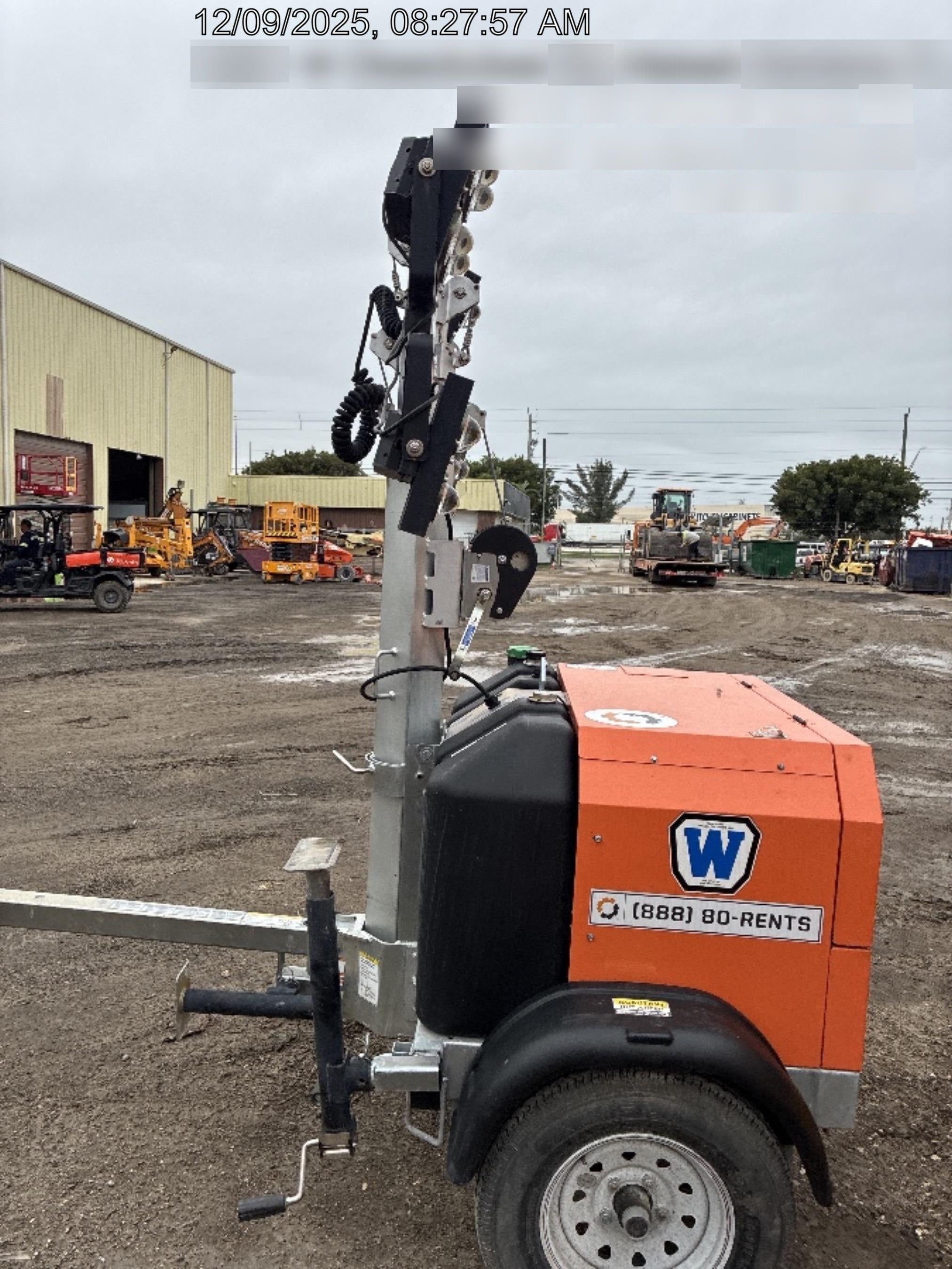 2023 Wanco WLTT-4MM4K Diesel, Deep Sea Controller, Shore Power Plug, Auto Start, (4) 350W LED Floodlights, 4kW Generator, 60 Gal Fuel Tank, 2" Ball, T3