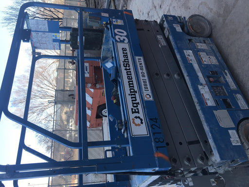 2018 Genie GS-1930 Genie GS-1930 w/Fixed Rail, Chain Entry