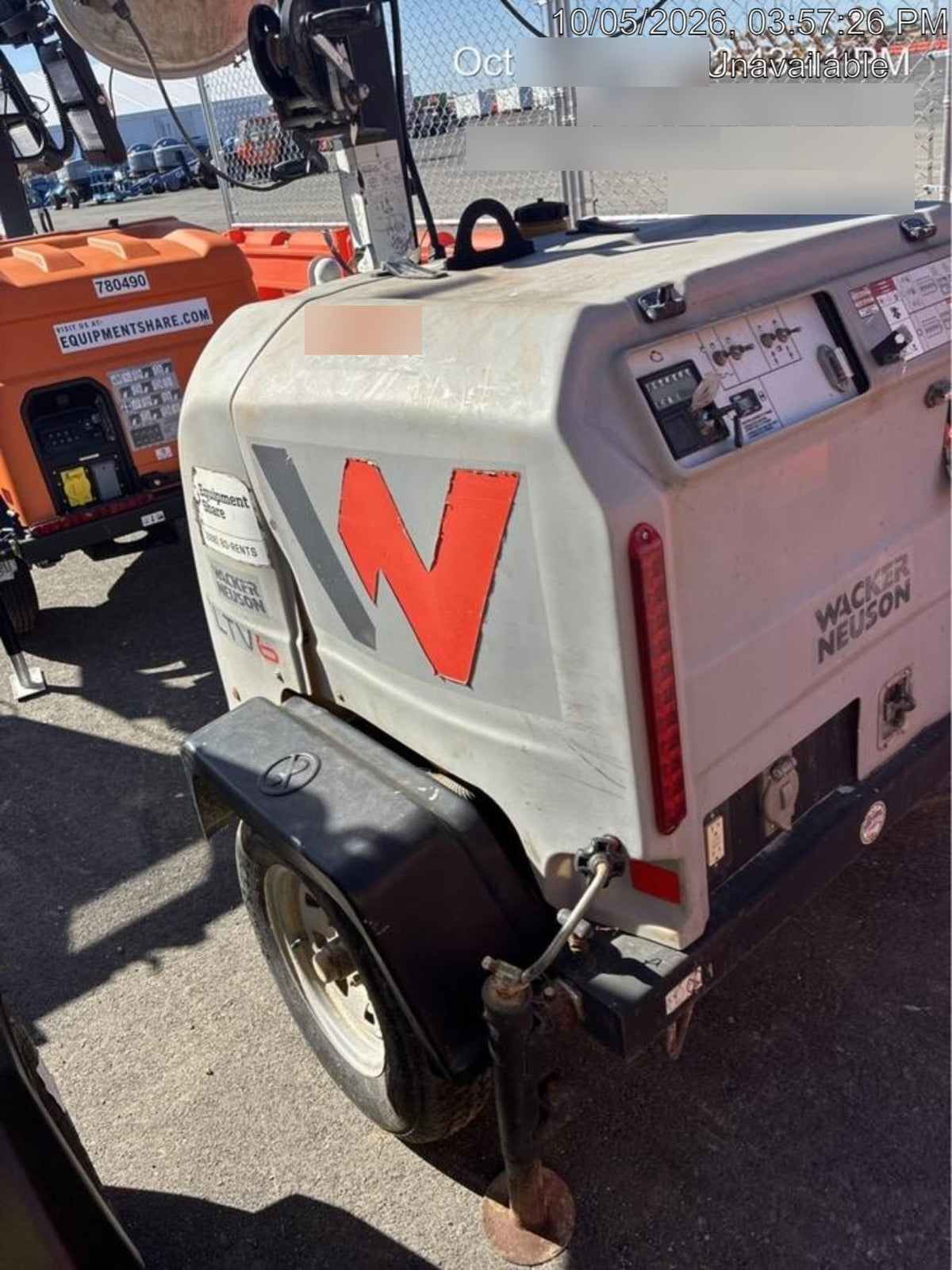 2019 Wacker Neuson LTV6L-MH Standard Options, ES Track Hardware, Fuel Level Sensor