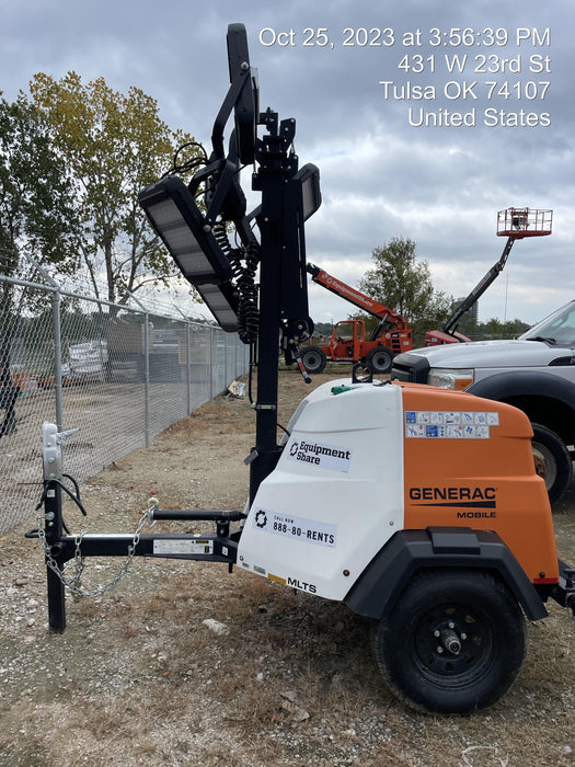 2023 Generac MLT2 Diesel, Flex Switch 120V Input, Powerzone Controller, (4) 320W LED Lights, 4kW Generator, 39.9 Gal Fuel Tank, 2" Ball, T3