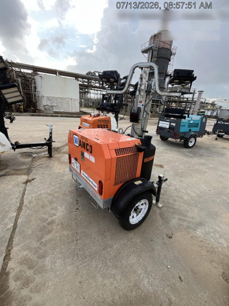 2024 Wanco WLTT-4MM4K Diesel, Deep Sea Controller, Shore Power Plug, Auto Start, (4) 350W LED Floodlights, 4kW Generator, 60 Gal Fuel Tank, 2" Ball, T3