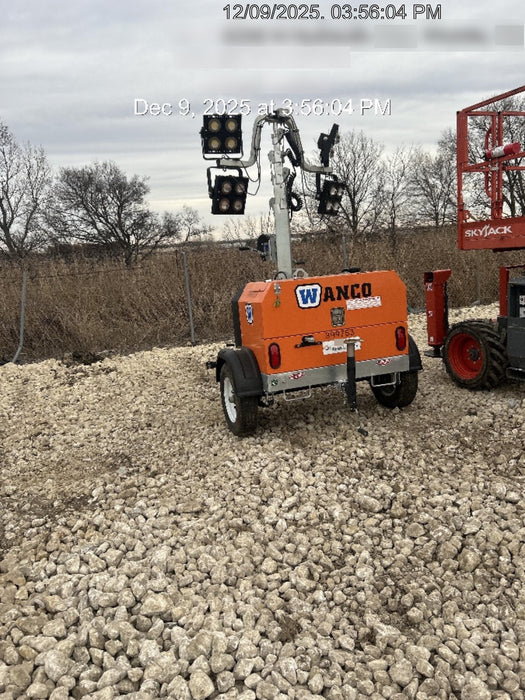 2024 Wanco WLTT-4MM4K Diesel, Deep Sea Controller, Shore Power Plug, Auto Start, (4) 350W LED Floodlights, 4kW Generator, 60 Gal Fuel Tank, 2" Ball, T3