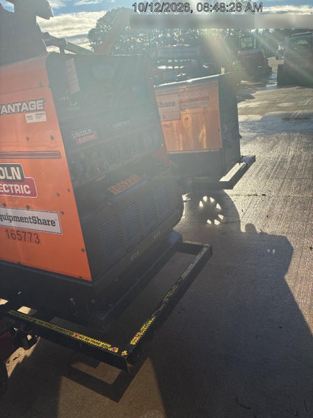 2021 Lincoln Electric Vantage 549X Ready Pak 3, ORANGE (includes trailer, cable rack, fender light kit)