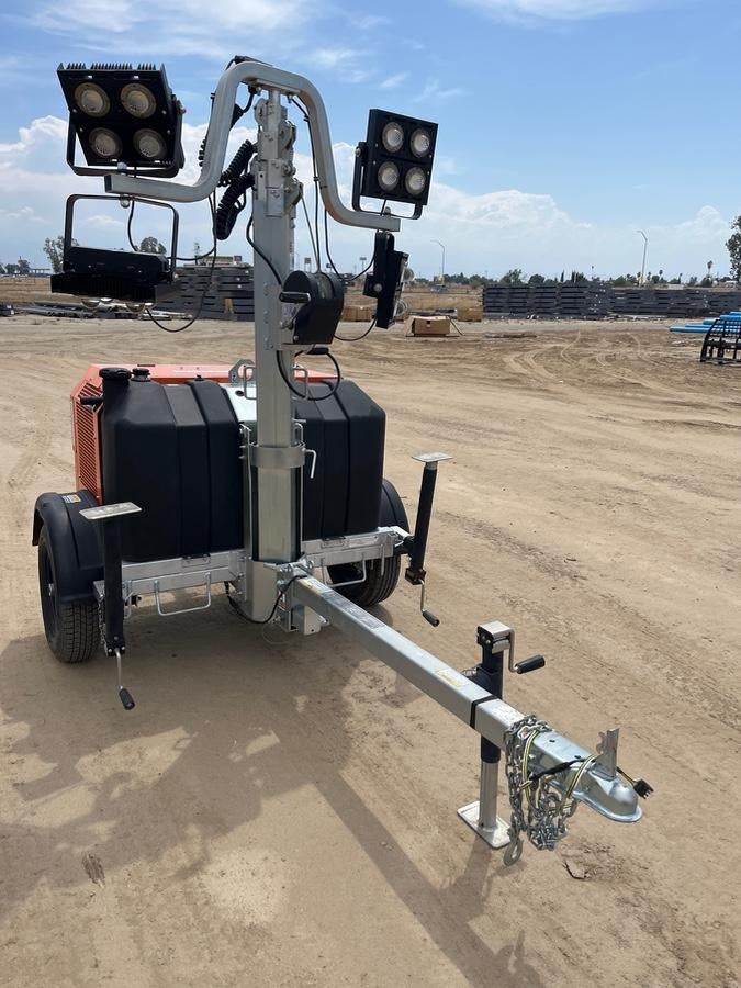 2024 Wanco WLTT-4MM4K Diesel, Deep Sea Controller, Shore Power Plug, Auto Start, (4) 350W LED Floodlights, 4kW Generator, 60 Gal Fuel Tank, 2" Ball, T3