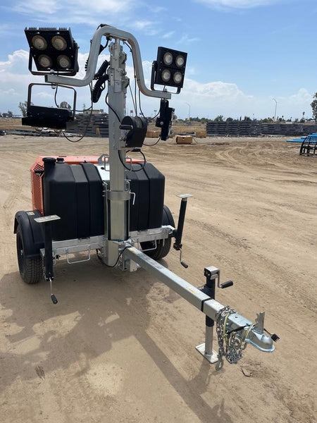2024 Wanco WLTT-4MM4K Diesel, Deep Sea Controller, Shore Power Plug, Auto Start, (4) 350W LED Floodlights, 4kW Generator, 60 Gal Fuel Tank, 2" Ball, T3