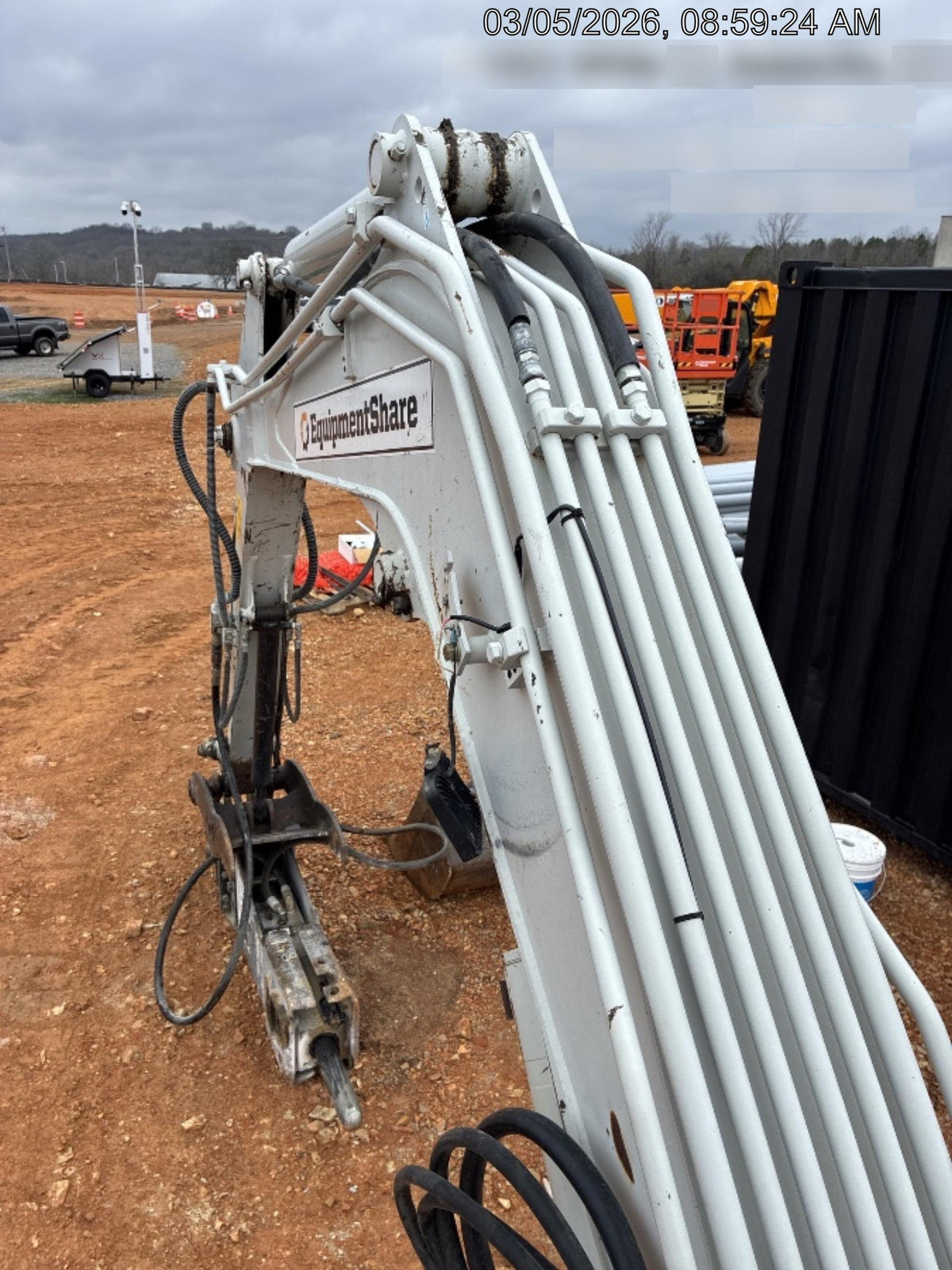 2019 Takeuchi TB260 Takeuchi TB260 Canopy w/Rubber Tracks, Auxiliary Hydraulics, Standard Blade, Manual QC, 12 / 18 / 24" Buckets, Hydraulic Thumb Installed