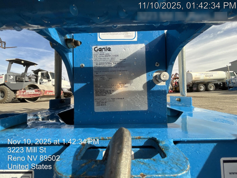 2021 GENIE AWP-30S DC