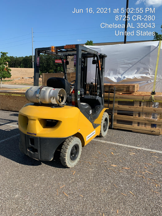 2021 KOMATSU FG25T-16 LP