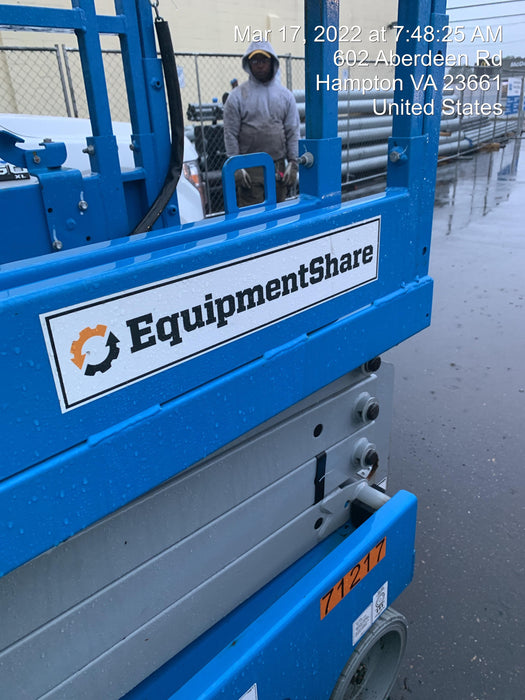 2020 Genie GS-1930 Standard Machine