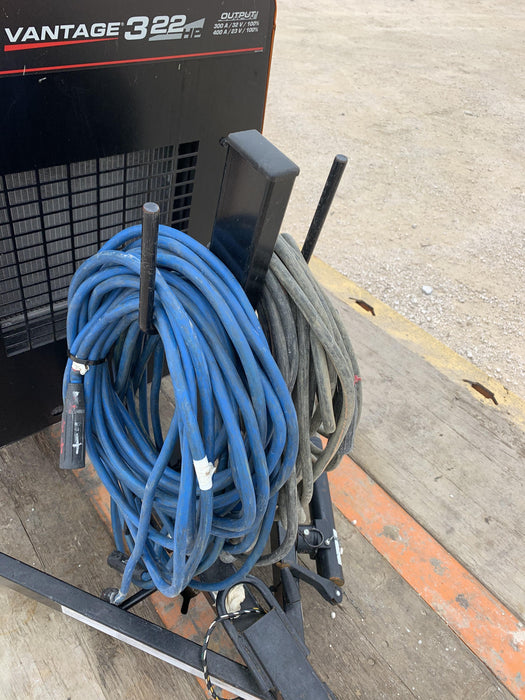 2021 Lincoln Electric Vantage 322 Vantage 322 Ready Pak 3 w/ Decals, ORANGE (includes trailer, cable rack, fender light kit) NO Telematics