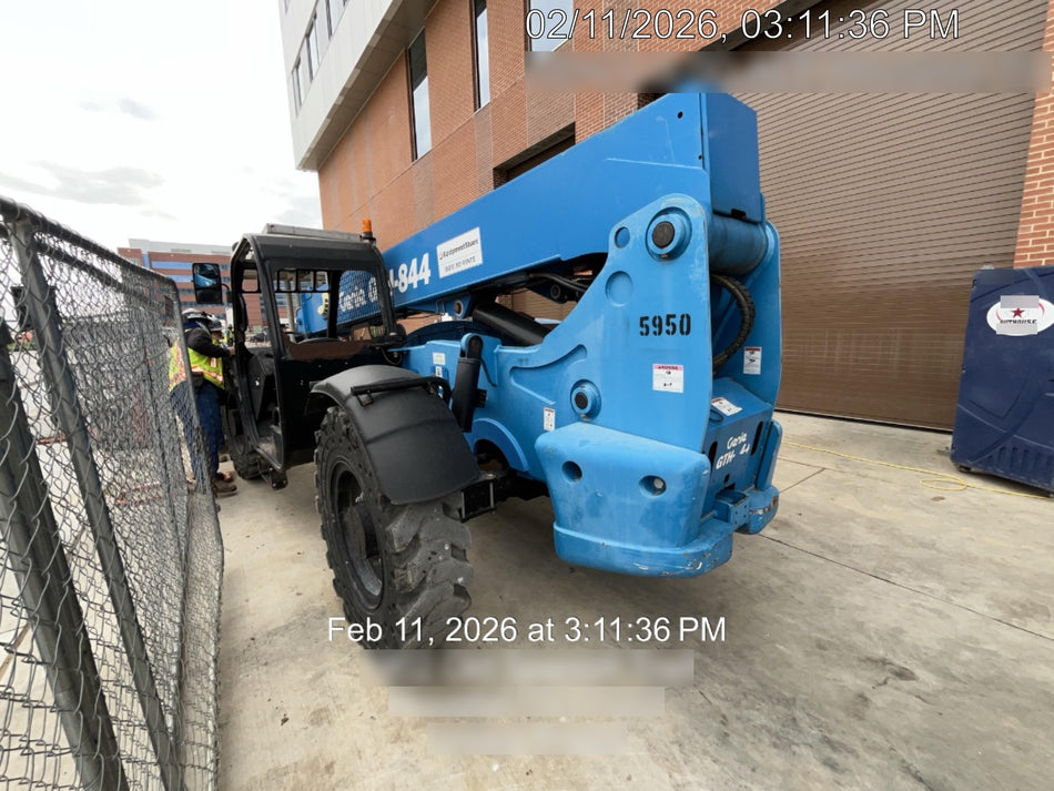 2017 Genie GTH-844 Genie GTH-844, Solid Tires, 60" carriage/forks, Open ROPS, Work Lights