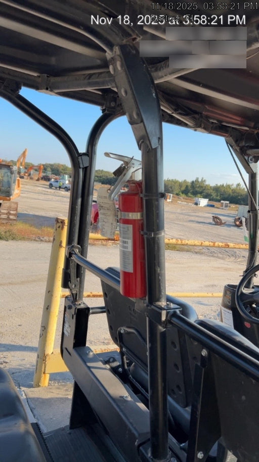 2022 Kubota RTV-X1140W-H Plastic Canopy, Windshield Acrylic Clear, LED Strobe Light, Wire Harness Kit, Back up Alarm