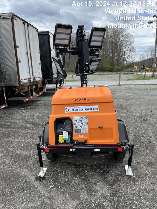 2023 Generac MLT2 Diesel, Flex Switch 120V Input, Powerzone Controller, 
(4) 320W LED Lights, 4kW Generator, 39.9 Gal Fuel Tank, 2" Ball, T3