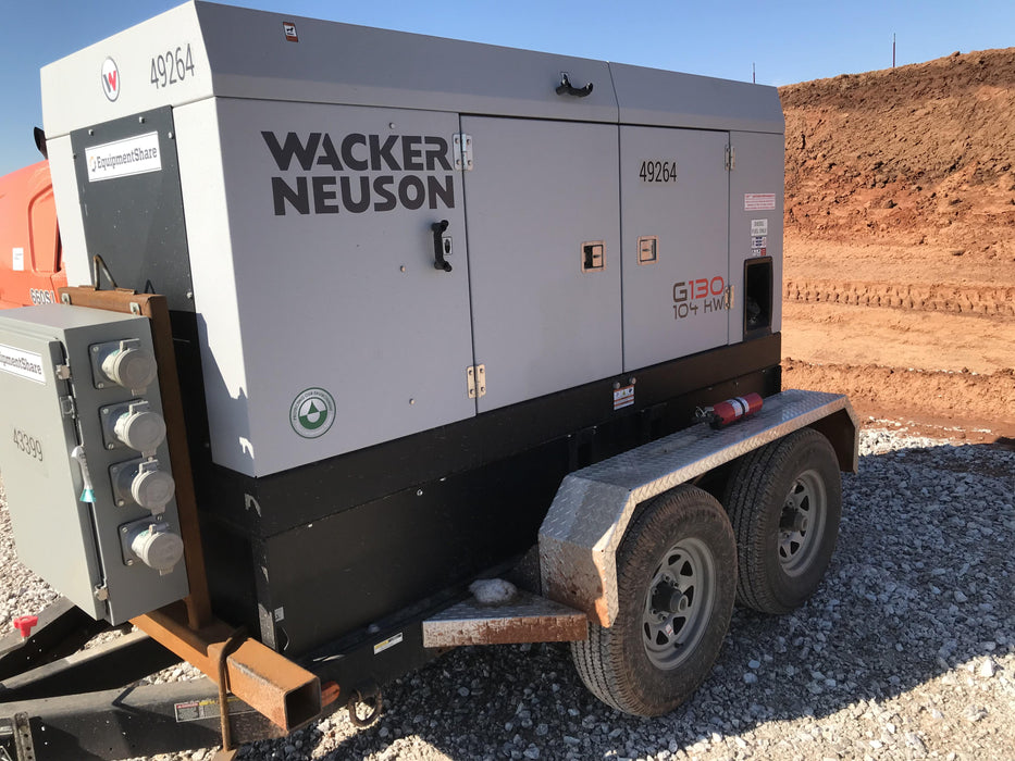 2019 WACKER NEUSON G130