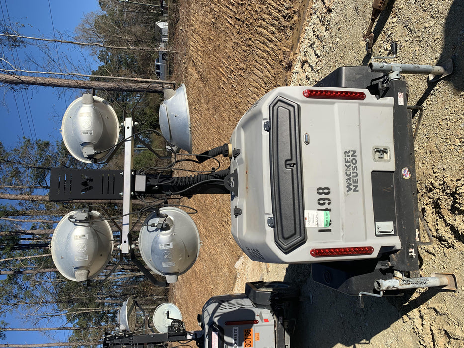 2018 Wacker Neuson LTV6L-MH Wacker Neuson LTV6L Mobile Light Tower w/Fuel Level Sensor Installed