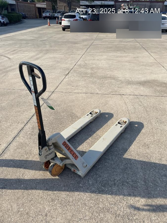 2023 CROWN 5,500lb Manual Pallet Jack - Crown
