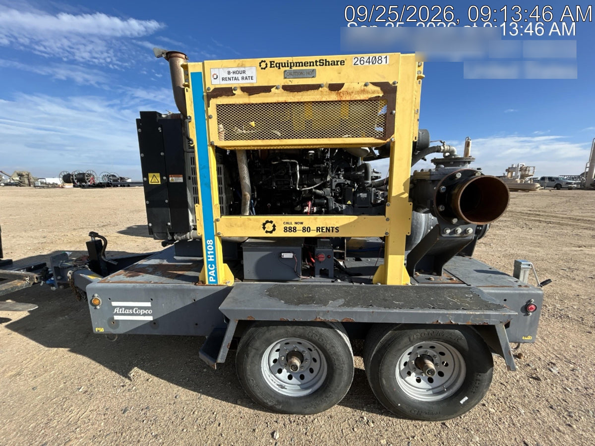 2022 ATLAS COPCO PAC H108 JD