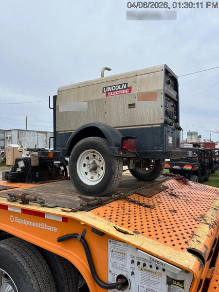 2019 Lincoln Electric Vantage 322 Ready-Pak 3, Two Wheel Trailer, Fender and Light Kit, Cable Rack