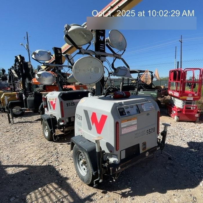 2017 Wacker Neuson LTV6L-MH Wacker Neuson 6 kW Towable Light Generator