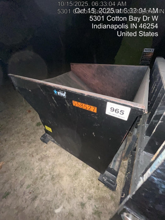 2025 STAR INDUSTRIES M-1820 - Self-Dump Hopper
