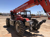 2020 Manitou MTA10055 Cab/Heat/Air, LED Work Lights, Solid Tires, Lift Hook, Beacon, Auxiliary Hydraulics w/66" Carriage and 60" Forks