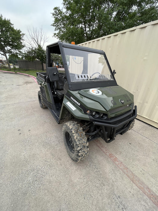 2021 Yanmar YU1000 Canopy, Steel Wheel, Poly WindShield, Beacon, Backup Alarm