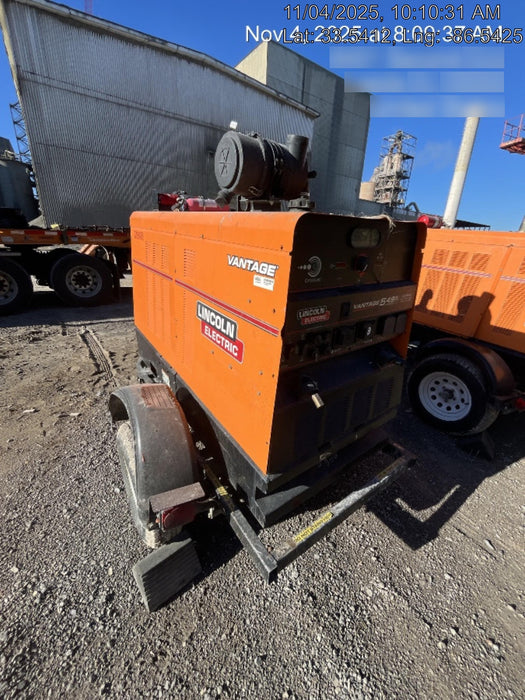 2022 Lincoln Electric Vantage 549X Crosslink Technology, Trailer Mounted, ES Decals, T3