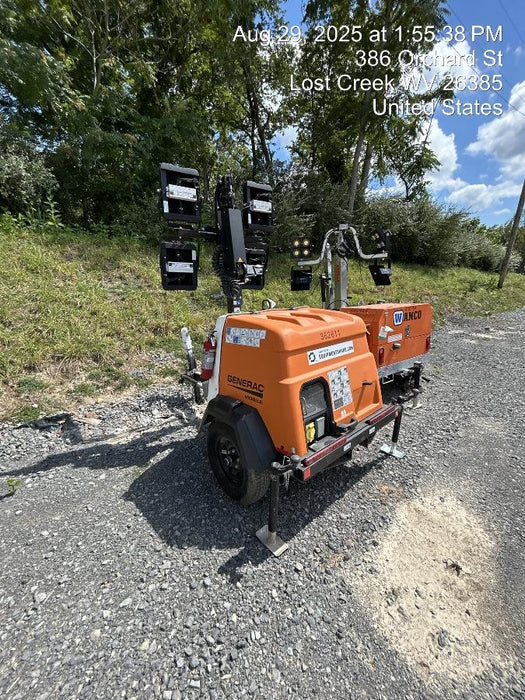 2023 Generac MLT2 Diesel, Flex Switch 120V Input, Powerzone Controller, 
(4) 320W LED Lights, 4kW Generator, 39.9 Gal Fuel Tank, 2" Ball, T3