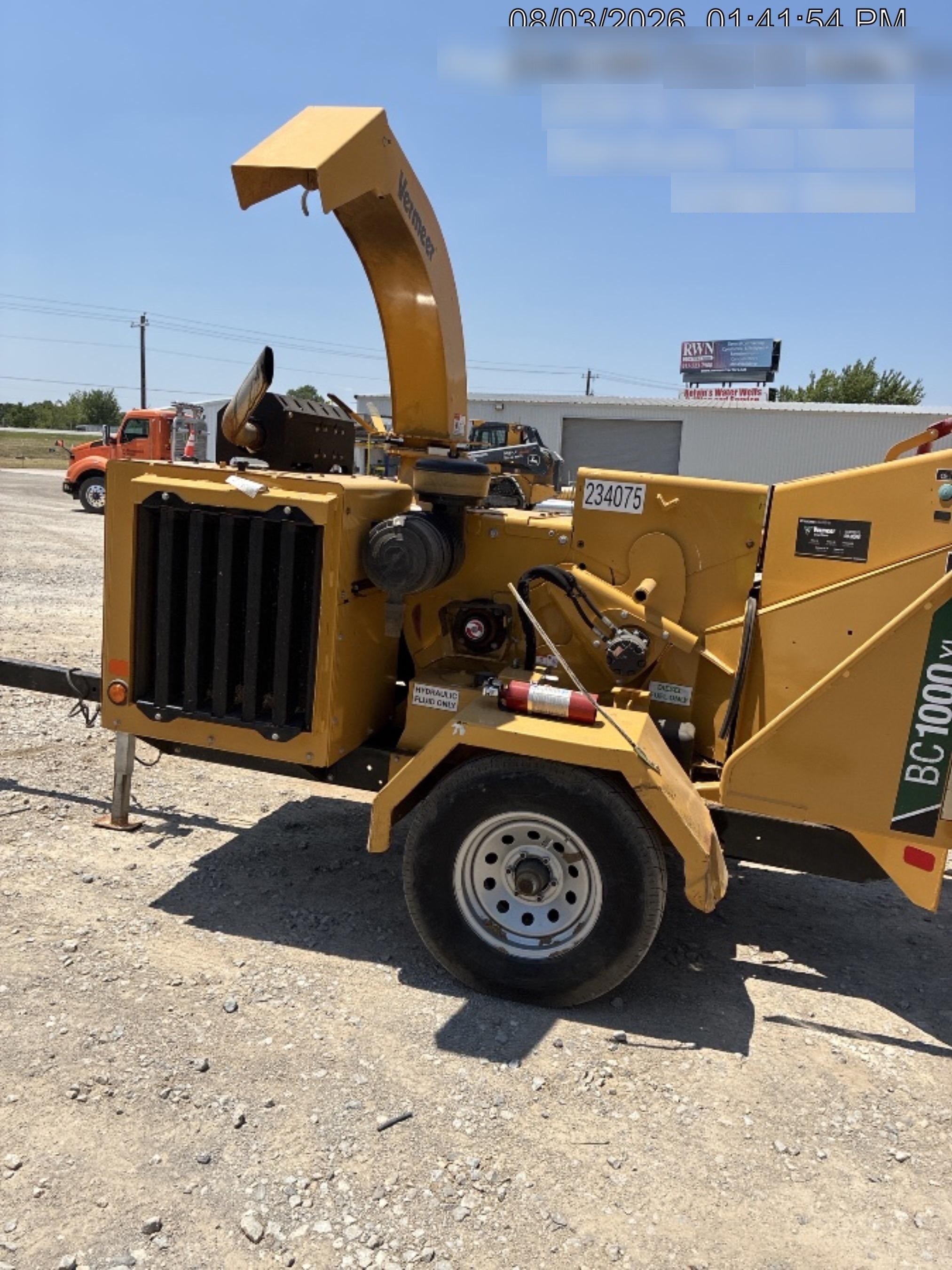 2022 VERMEER BC1000XL Diesel